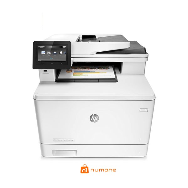 پرینتر رنگی لیزری اچ پی مدل LaserJet Pro MFP M477fdn