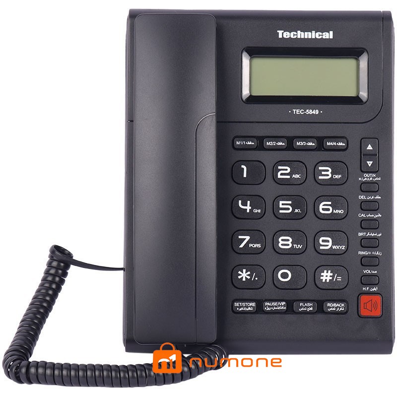 تلفن تکنیکال مدل TEC-5849