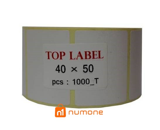 لیبل حرارتی تاپ لیبل 50x40