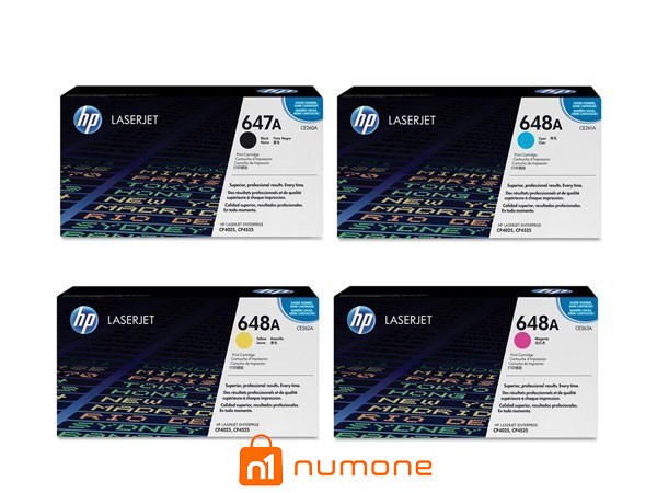کارتریج ست چهار رنگ اچ پی مدل 647A-648A CMYK