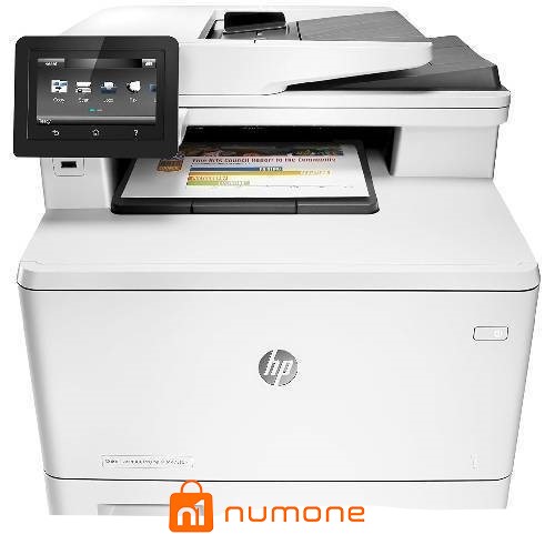 پرینتر رنگی لیزری اچ پی مدل LaserJet Pro MFP M477fdn استوک
