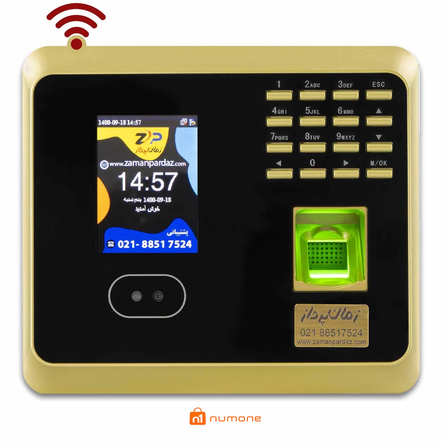 دستگاه حضور و غیاب مدل ZUF100W