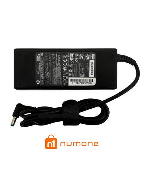 آداپتور لپ تاپ اچ پی 19.5V 4.62A سر فیش آبی