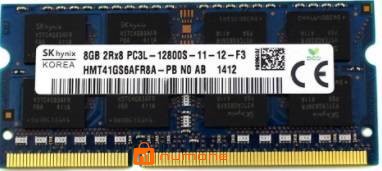 رم لپ تاپ هاینیکس ۴ گیگ Hynix DDR3-PC3L 1600MHz