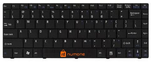 کیبورد لپ تاپ ام اس آی CR400-X300 مشکی