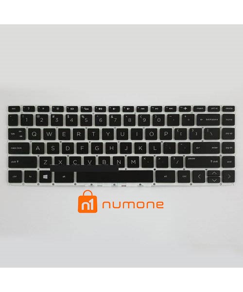 کیبورد لپ تاپ اچ پی 240G6 مشکی-اینترکوچک بدون فریم