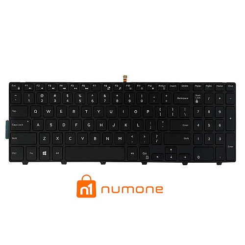 کیبورد لپ تاپ دل مدل Inspiron 15-5000 مشکی-با بک لایت-با فریم