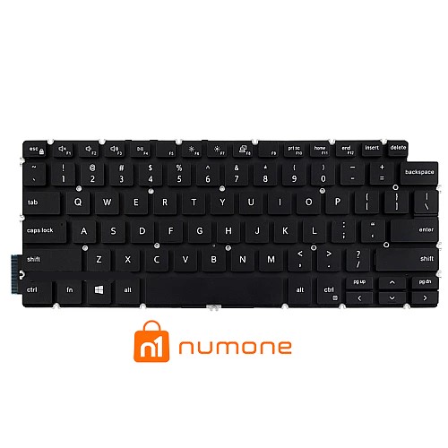 کیبورد لپ تاپ دل مدل Inspiron 14 7490 مشکی اینترکوچک