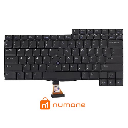 کیبورد لپ تاپ دل مدل Latitude C640 با موس
