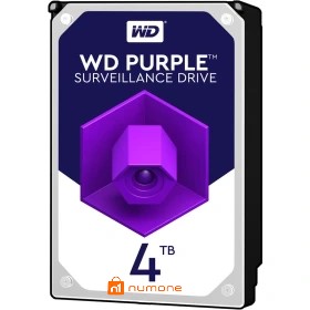 هاردHDD اینترنال وسترن دیجیتال مدل بنفش ظرفیت 4 ترابایت