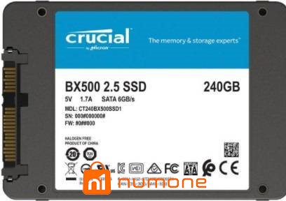 هارد SSD لپ تاپ ۲۴۰ گیگابایت کروشیال Crucial BX500