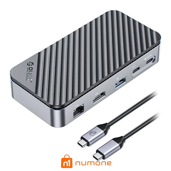 باکس حافظه M2 NVMe/NGFF SSD و هاب 10 پورت اوریکو مدل DPM2P9-V1
