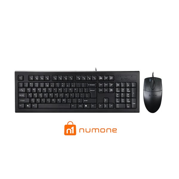 کیبورد و ماوس باسیم ای فورتک مدل KR-8520DS