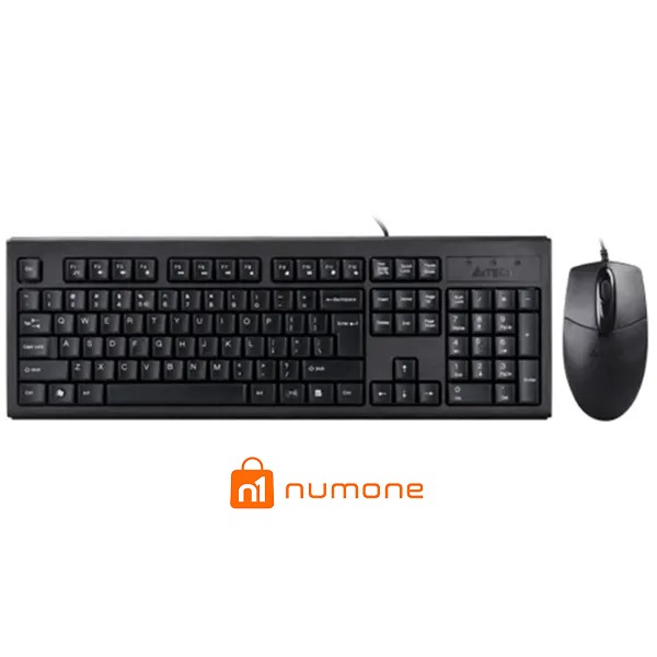 کیبورد و ماوس با سیم ای فورتک مدل KR-8372S