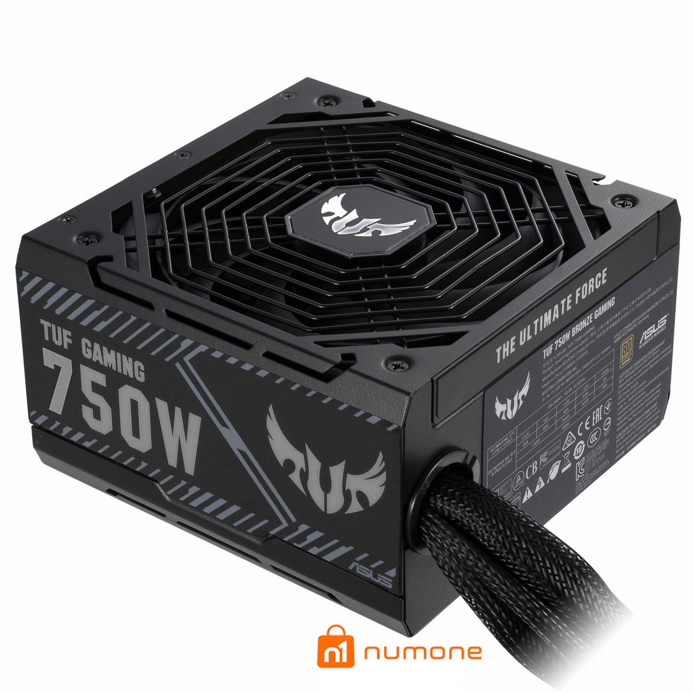 منبع تغذیه کامپیوتر ایسوس مدل TUF Gaming 750B 80 Plus Bronze توان 750 وات