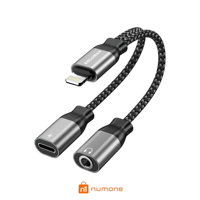 کابل تبدیل لایتنینگ به AUX / Lightning کلومن مدل K - CA4