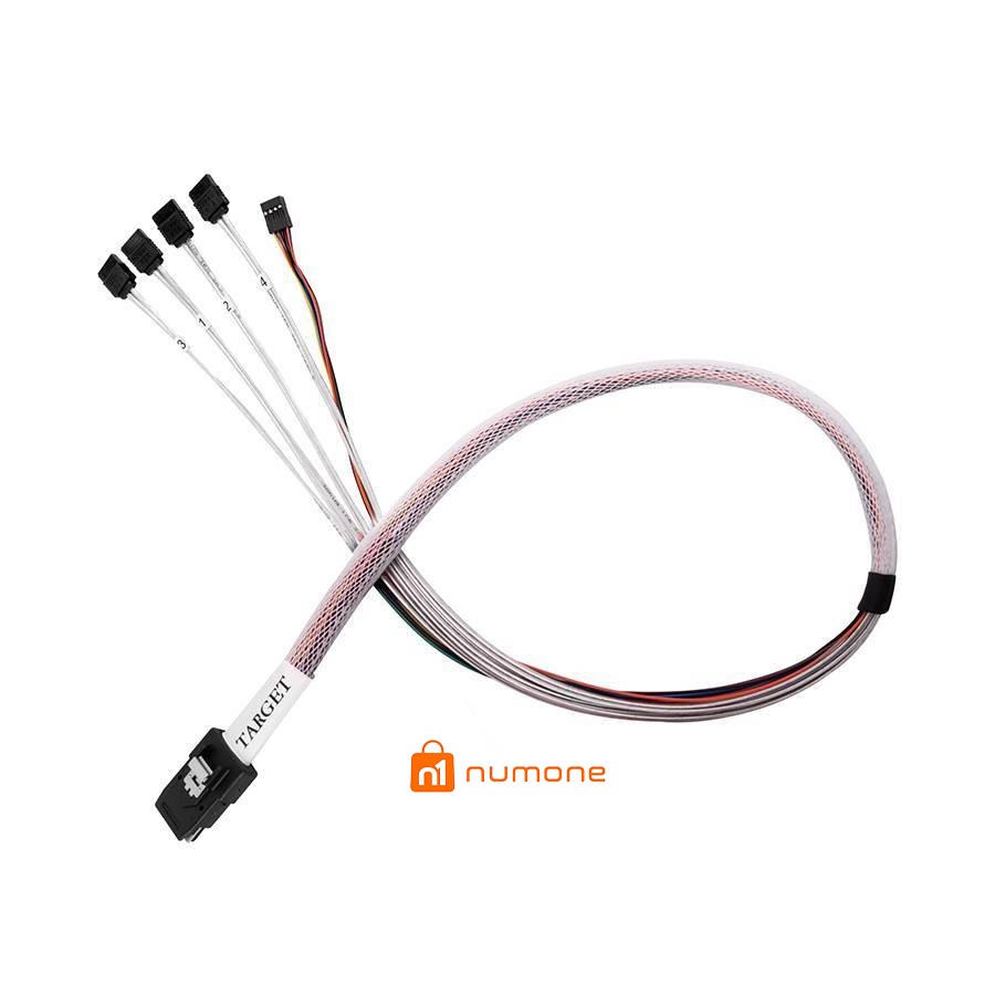 مبدل Mini-SAS به SATA سیلوراستون مدل CPS03-RE