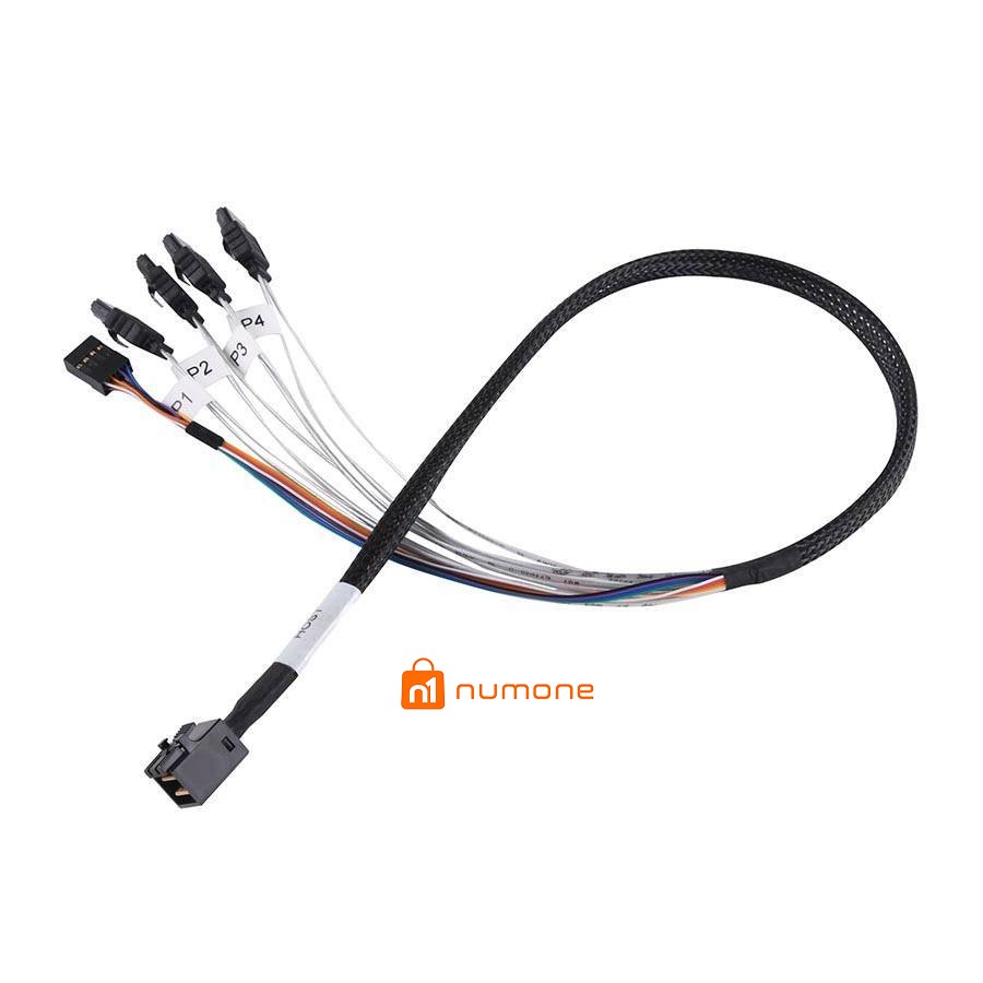 مبدل Mini-SAS به SATA سیلوراستون مدل CPS05