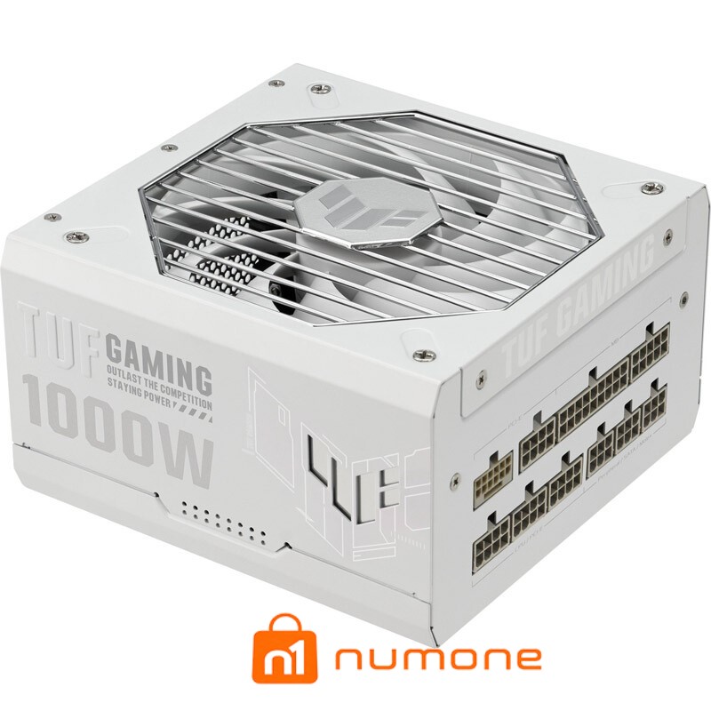منبع تغذیه کامپیوتر ایسوس مدل TUF گیمینگ 1000W Gold White Edition