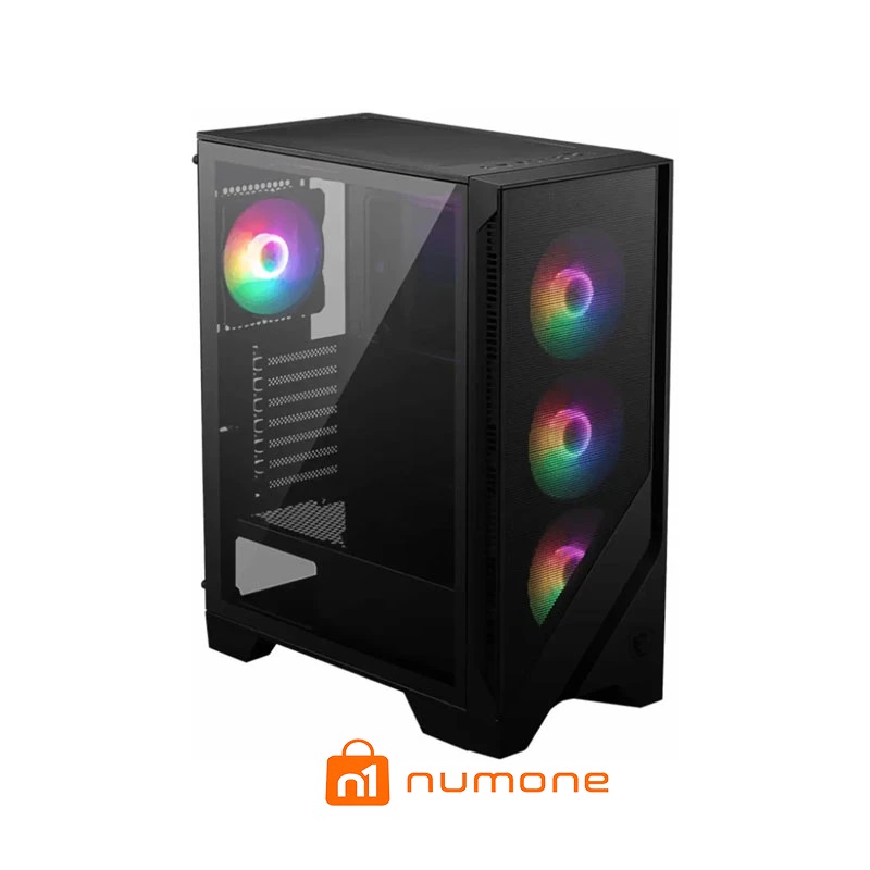 کیس کامپیوتر ام اس آی Mag Forge 120A Airflow ARGB Mid Tower مشکی
