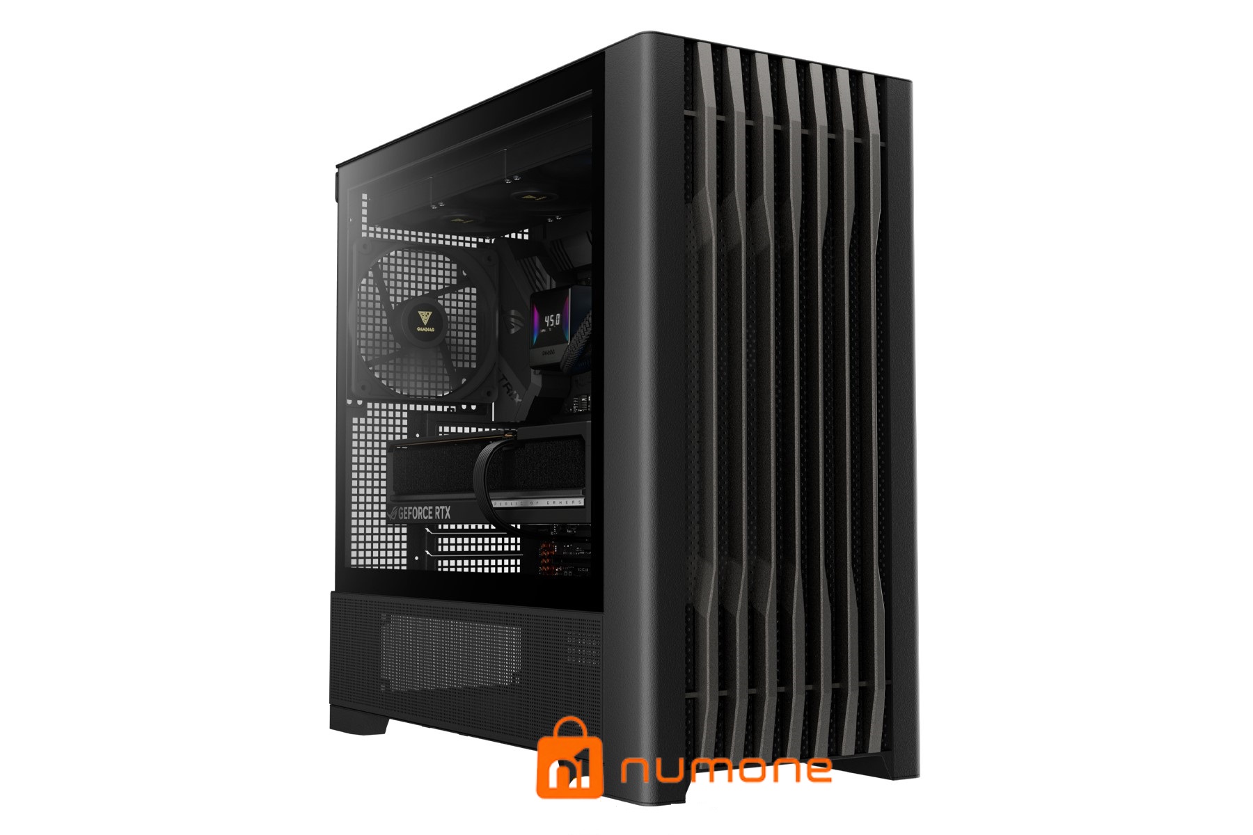 کیس کامپیوتر گیم دیاس Athena P3 Mid Tower مشکی