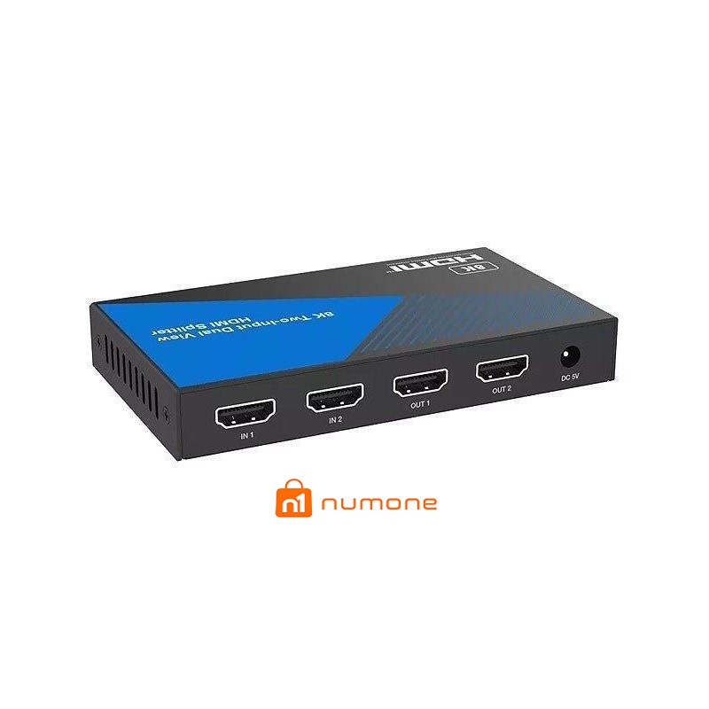 اسپلیتر سوئیچر 2 پورت HDMI فرانت FN-S821