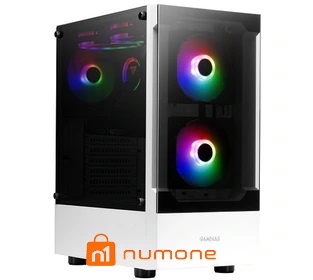کیس کامپیوتر گیم دیاس مدل Talos E3 Mid Tower سفید