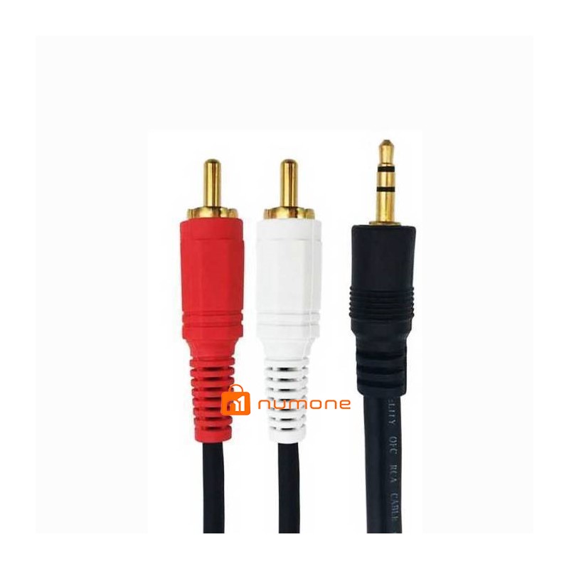 کابل 1 به 2 صدا کی نت طول 1.5 متر مدل K-CS120015