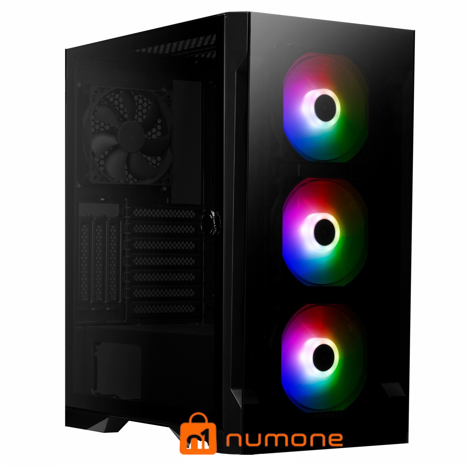 کیس کامپیوتر گیم دیاس Talos E2 Elite RGB Mid Tower مشکی