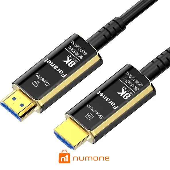 کابل HDMI 8k فیبر نوری فرانت مدل FN-H8FC100 طول 10 متر
