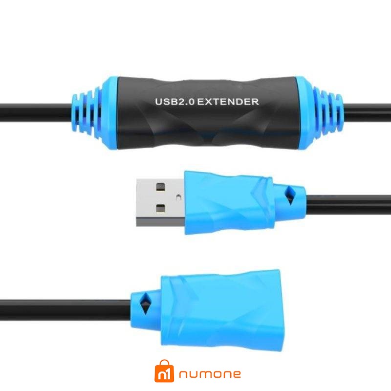 کابل افزایش طول USB 2.0 کی نت مدل K-CUE20150 طول 15 متر