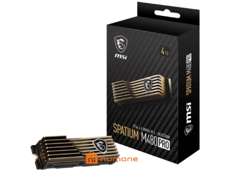 اس اس دی اینترنال ام اس آی NVMe M.2 2280 مدل Spatium M480 Pro ظرفیت 4 ترابایت