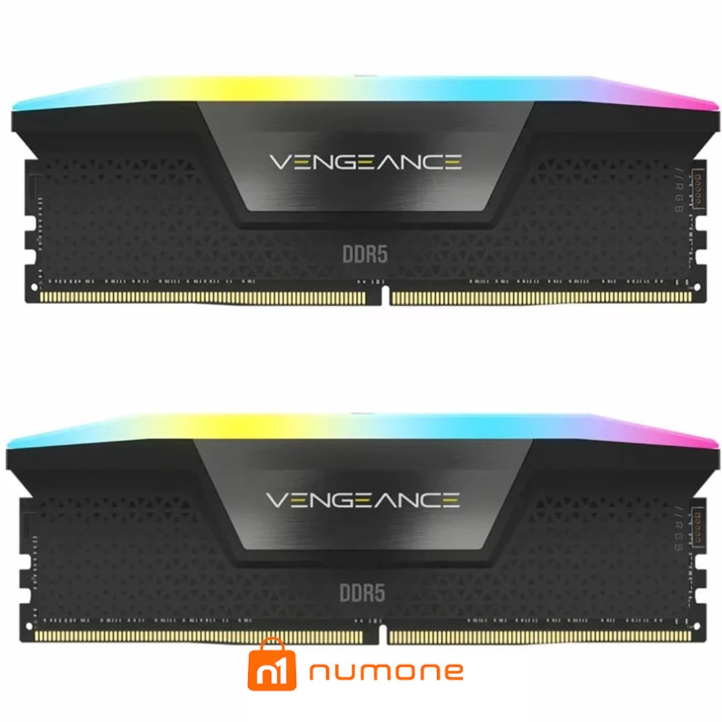 رم کامپیوتر کورسیر مدل VENGEANCE RGB 32GB (2x16GB) 6000MHz DDR5 CL36