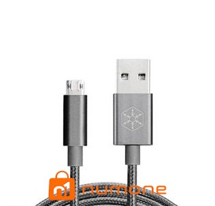 کابل تبدیل USB به USB -C سیلوراستون مدل CPU04 طول 1 متر