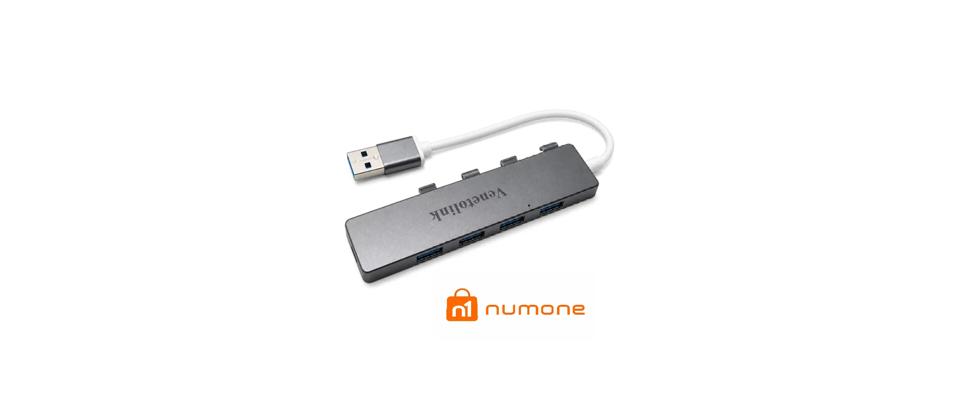 هاب 4 پورت ونتولینک مدل 9013 (3× USB 2.0 ×3 – USB 3.0) دارای پورت تأمین برق