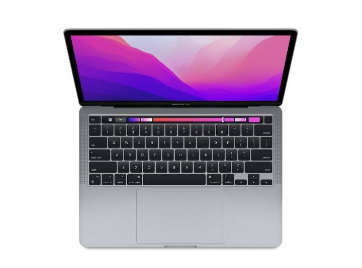 لپ تاپ اپل 13.3 اینچی مدل Apple MacBook Pro 2022 MNEH3 پردازنده M2 رم 8GB حافظه 256GB SSD